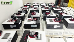 22セットのグリッド接続コントローラーと DEYEインバータが 送られてきました!