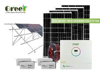 48-240V出力電圧 ジェル電池の信頼性のある太陽系