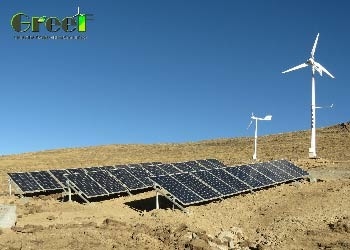 家の発電機5kw 10kwのための太陽電池パネルの風力の以外格子/雑種