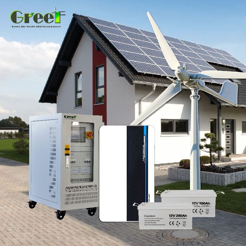 5kW 負荷電源 電力網外小型太陽光発電システム PWM 充電制御器を含む