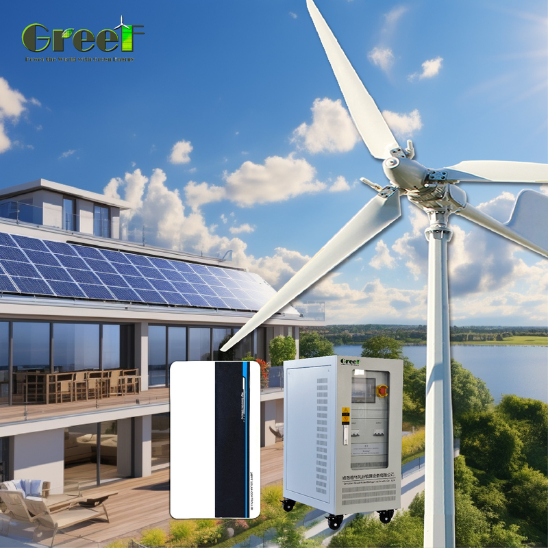 48-240V出力電圧 5kw ゲル電池を使用したオフグリッド太陽系