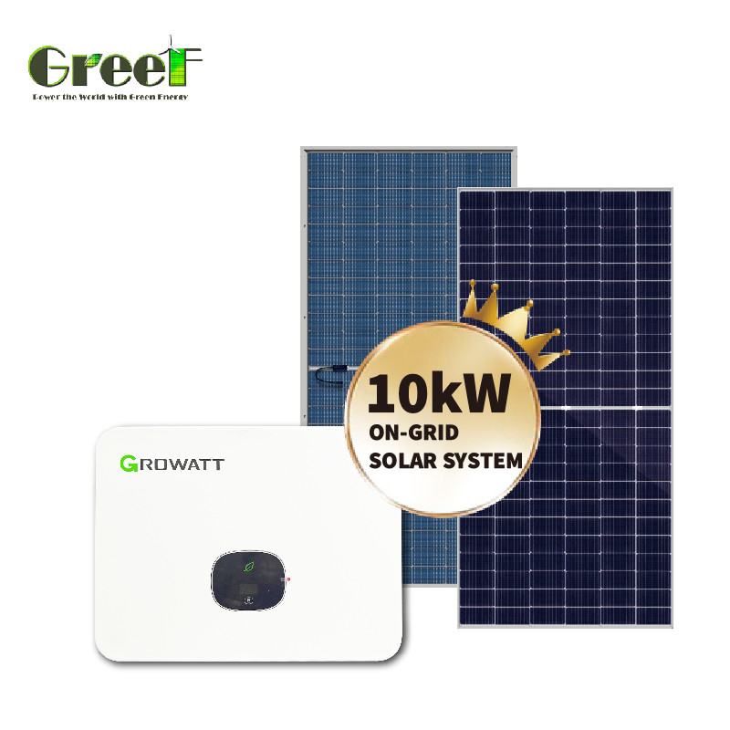 モノ結晶シリコン太陽光パネルシステム 監視 1kW-100kW ネットワーク太陽光発電