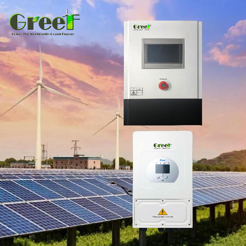 3kw 5kw 10kw 風力タービンは,ハイブリッドシステム用のインバーター付きのグリッドコントローラ