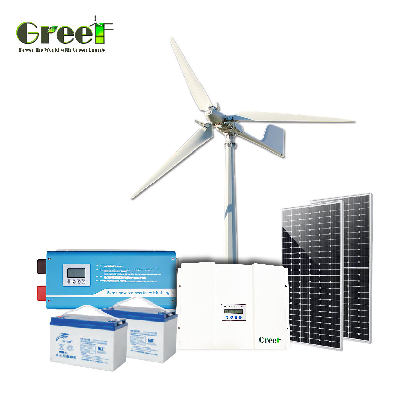 1KW-10KW LCD制御オフグリッド 風力発電制御器 GBBCモデル 調整可能な風力充電範囲