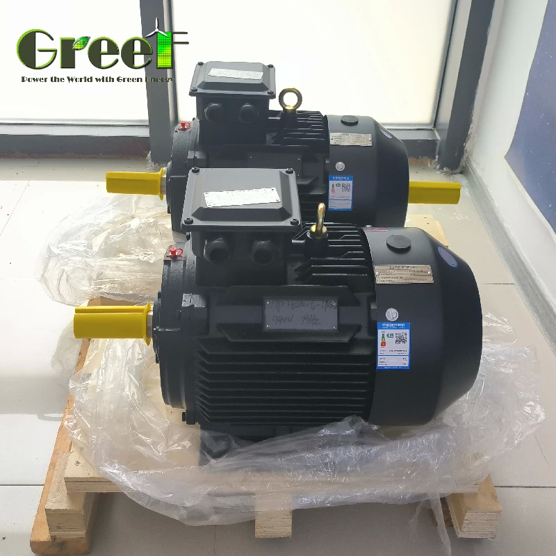 1500 rpm PM モーター 6 極 発電機 同期型 Y 巻き込み