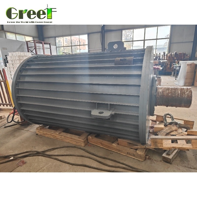 20RPM 100RPM 低回転永久磁石交流機 100KW 500KW 風力タービン用