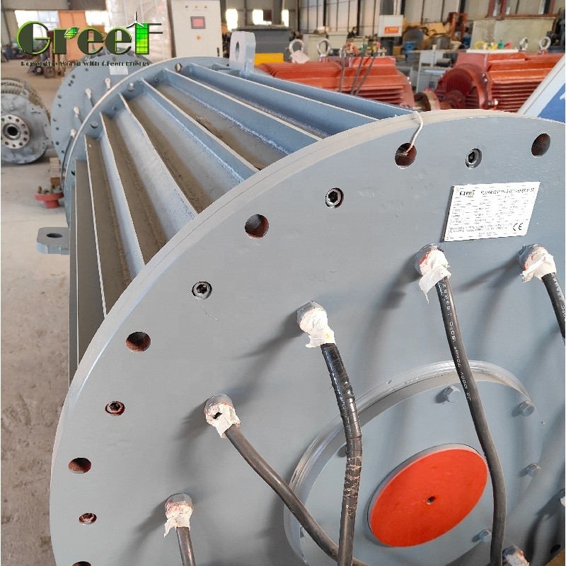 20RPM 100RPM 3相恒磁発電機 低回転200KW 500KW発電機 水川 PMGインバーター