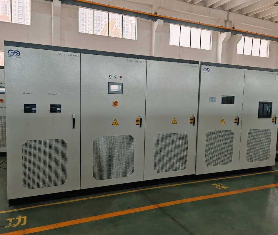 入力電圧50-500V、出力電圧110-220-380-415-440Vの高性能系統連系インバーター