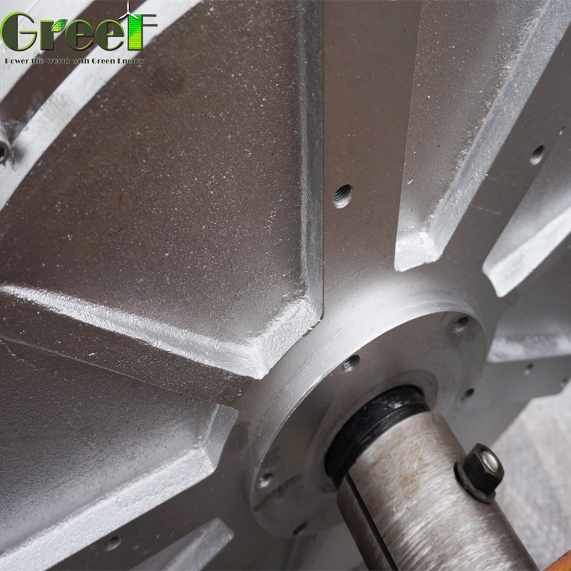蒸気タービン コアレス永久磁石発電機 始動トルク 0.03 N/M 定格速度 100RPM-600RPM 周波数 50/60Hz