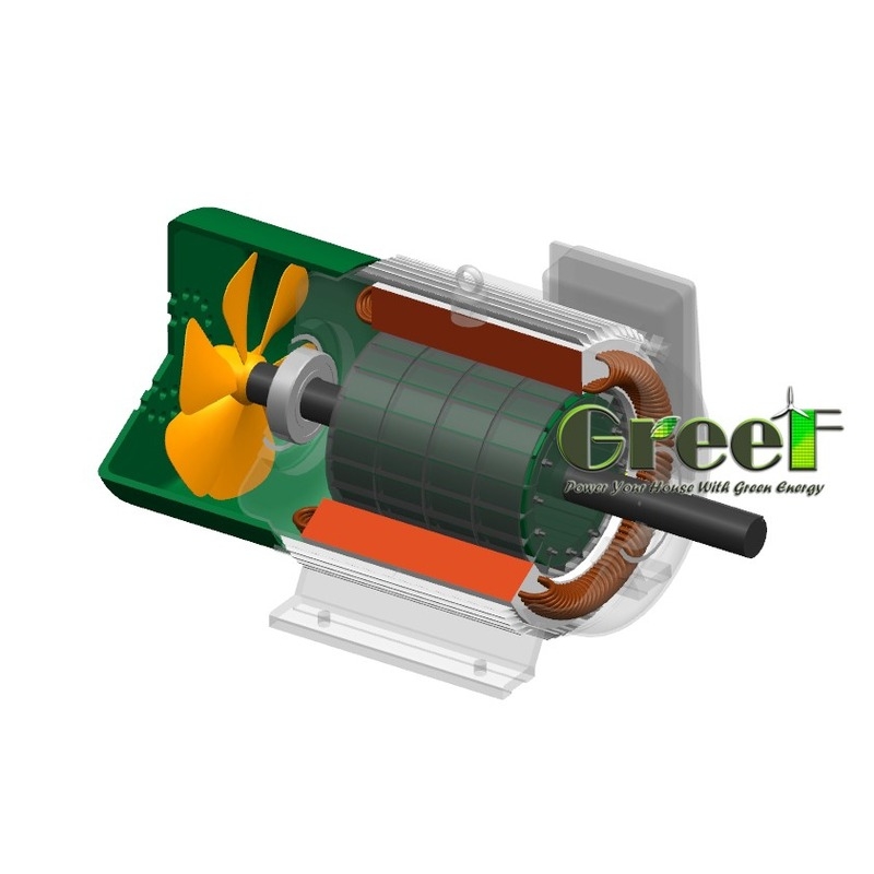 10kW 恒磁発電機 定番電圧 20rpm-3000rpm 定番回転 家庭用 風力タービン 水力タービン