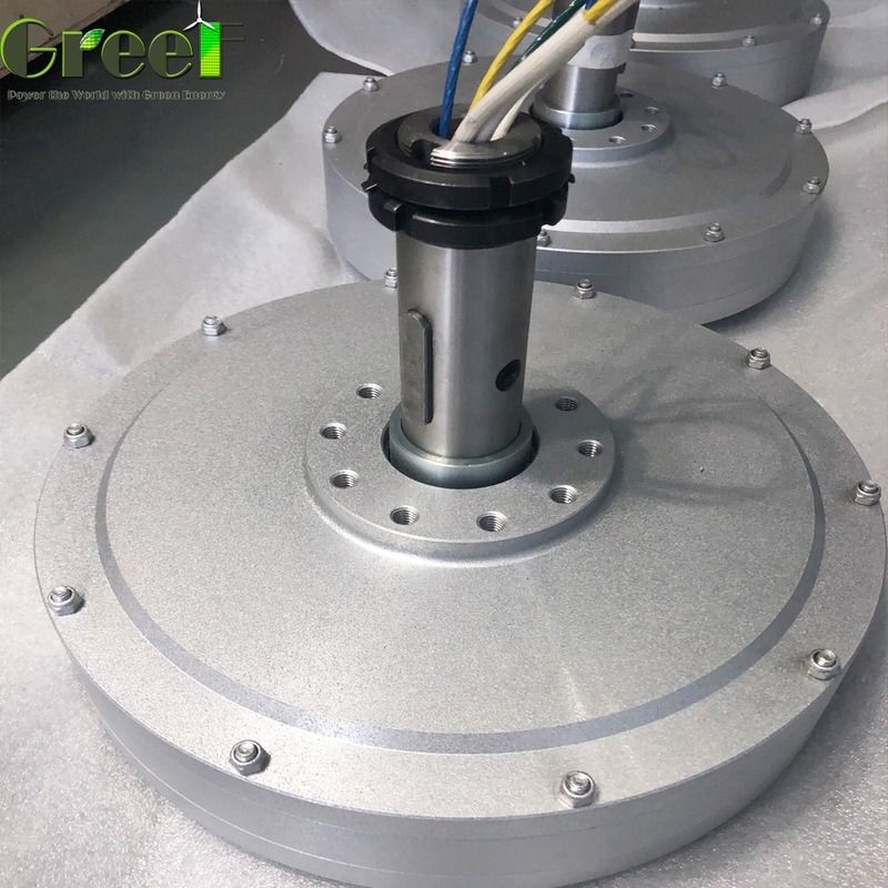 3相コアレス永久磁石発電機 0.1kw-20kw IP54