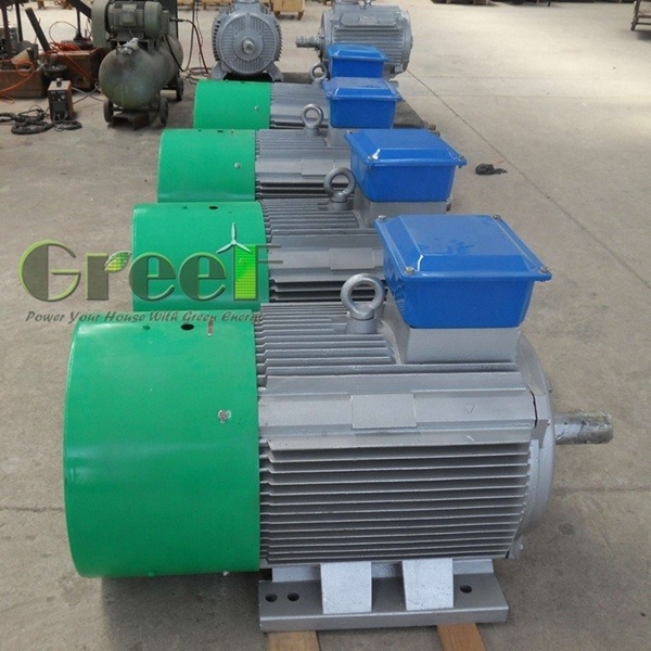 10kW 永久磁石発電機 空冷 50Hz/60Hz カスタム電圧