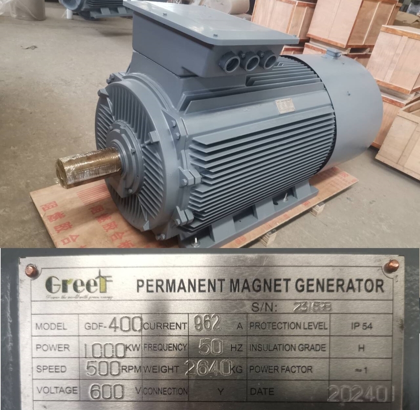 マレーシア、タイ、フィリピン向け415V 380V永久磁石交流発電機