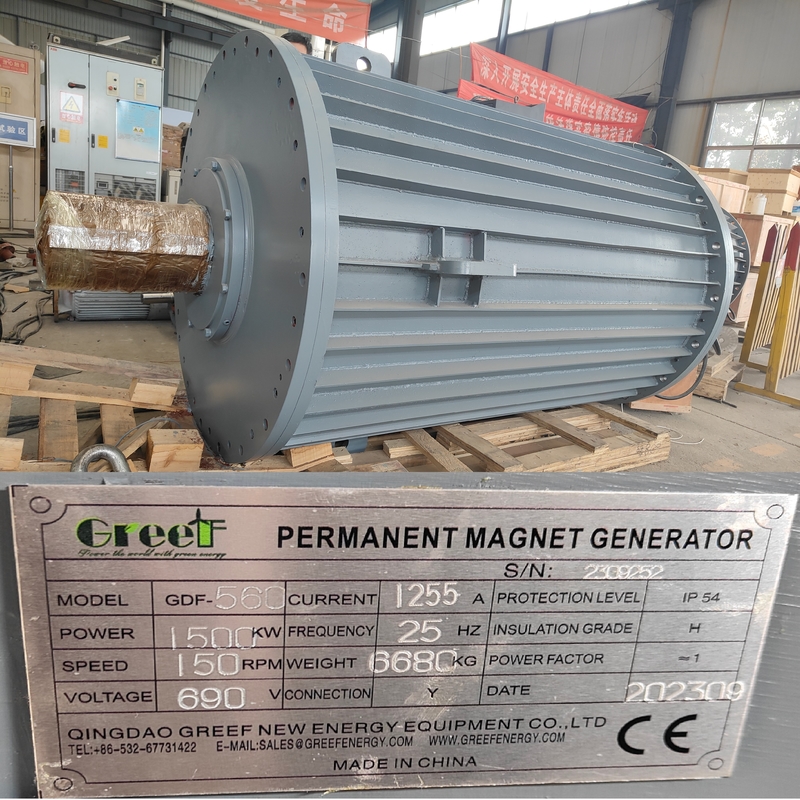 マレーシア、タイ、フィリピン向け415V 380V永久磁石交流発電機