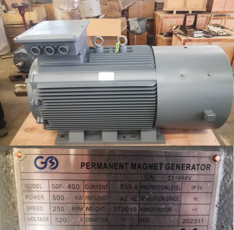 マレーシア、タイ、フィリピン向け415V 380V永久磁石交流発電機