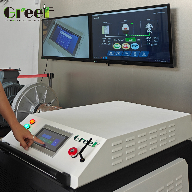 110KWオフグリッド電力インバーター,レベル2の電圧過剰保護と,信頼性の高いエネルギー貯蔵のためのトランスフォーマーフリー設計