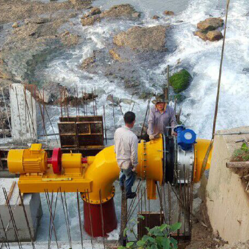 低速永久磁石発電機（NdFeB磁石およびメンテナンスフリー水力PMG運転）