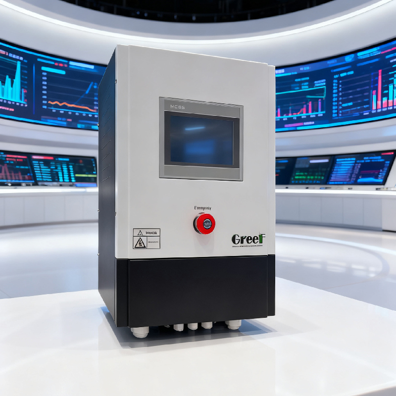 350～450Vdc バッテリ電圧範囲、最大効率95％、定格電力100kW の系統連系型コントローラ（エネルギー管理用）