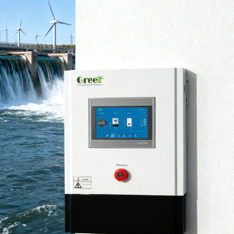 350～450Vdc バッテリ電圧範囲、最大効率95％、定格電力100kW の系統連系型コントローラ（エネルギー管理用）