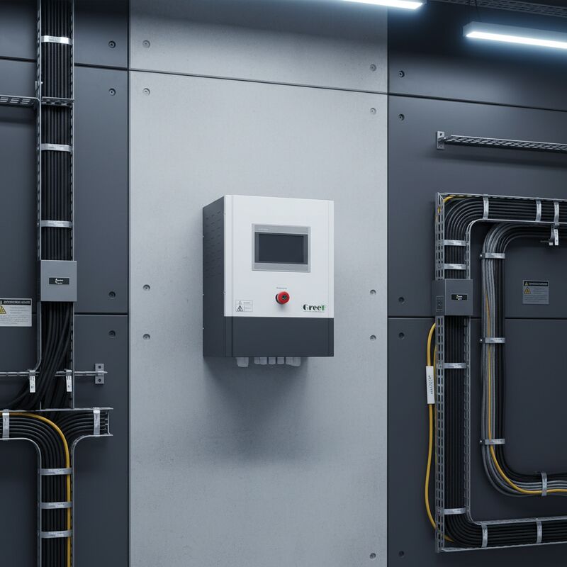 強制空冷およびAPP/PCリモートモニター付き風力追跡コントローラー（安定グリッド監視用）