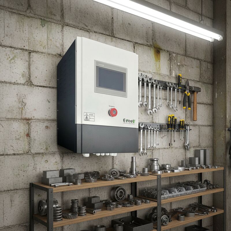 高効率 ≥98% 220V~600Vの電圧範囲と風力発電システムのLCDタッチスクリーンディスプレイのグリッドコントローラ