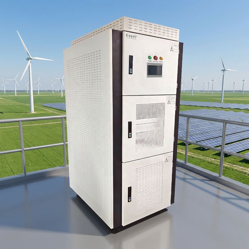 95% 最大効率 グラウンド・フォールトモニタリングとLCDタッチスクリーンディスプレイのグリッドコントローラ