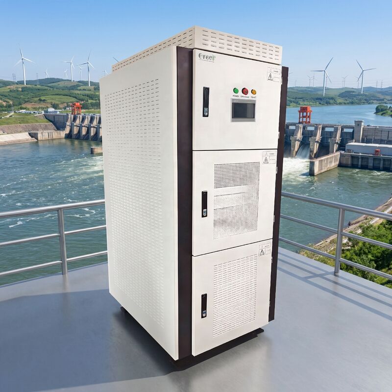 LCDタッチスクリーンディスプレイ付きオングリッドコントローラー、地絡監視、240-550V DC入力電圧範囲