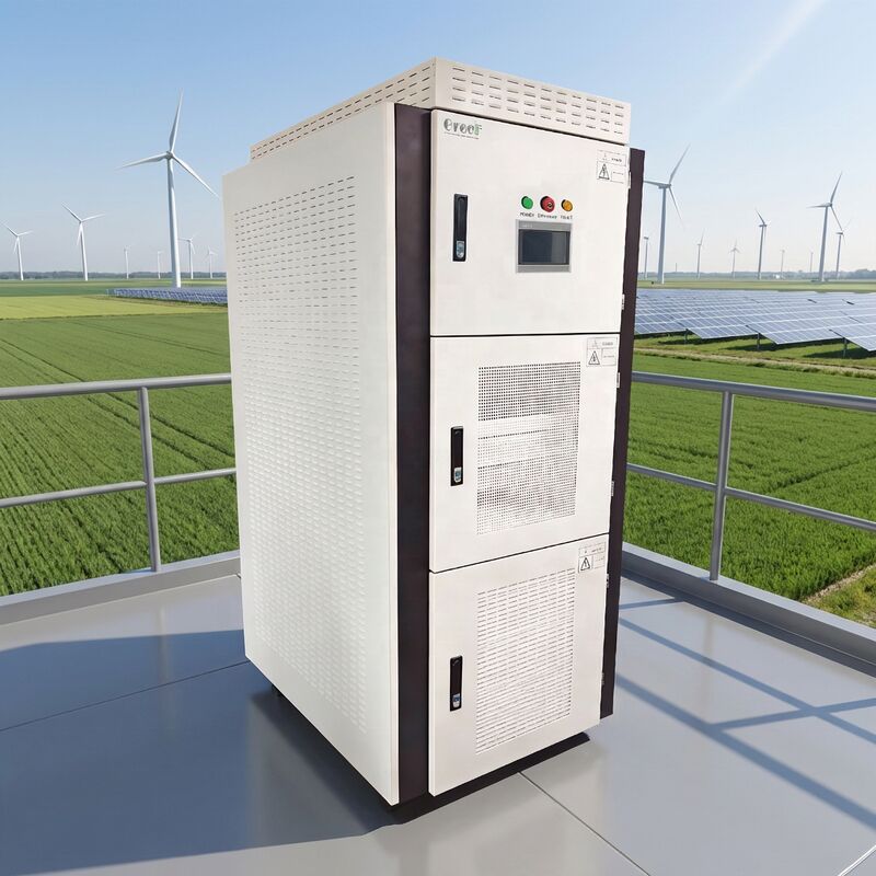 350~450V DC 入力電圧範囲 95% 最大効率とLCDタッチスクリーンディスプレイ