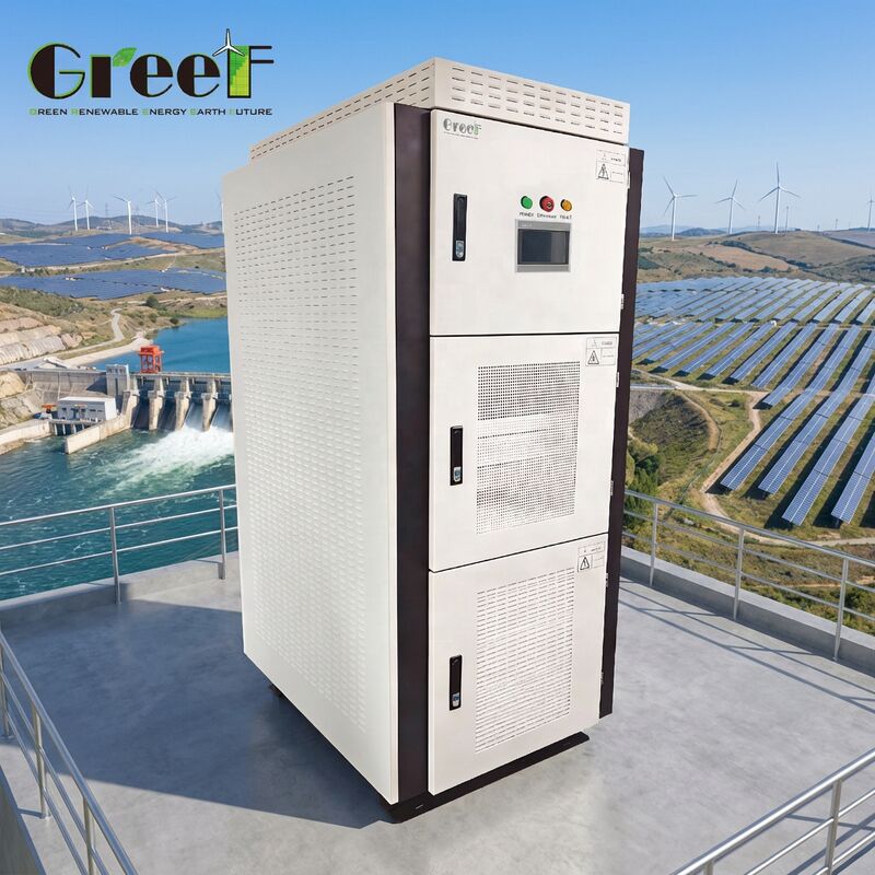 IP20保護等級の発電機ハイブリッドコンバーター、最大効率95%、LCDタッチスクリーンディスプレイ付き