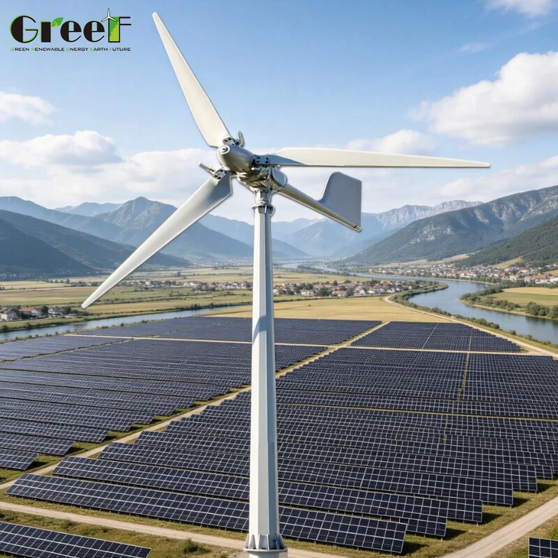 IEC認定 Lifepo4 バッテリー型 風太陽ハイブリッドシステム 動作温度 マイナス25〜60°C