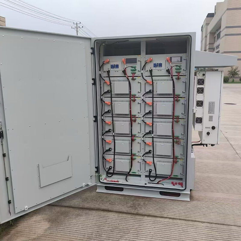 Outdoor Battery Cabinet with Industrial Air Cooling IP54 Protection and Modular Scalability for Energy Storage
