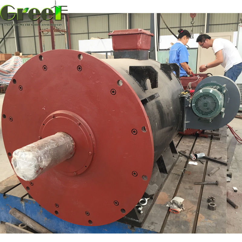 20RPM 100RPM 3相恒磁発電機 低回転200KW 500KW発電機 水川 PMGインバーター